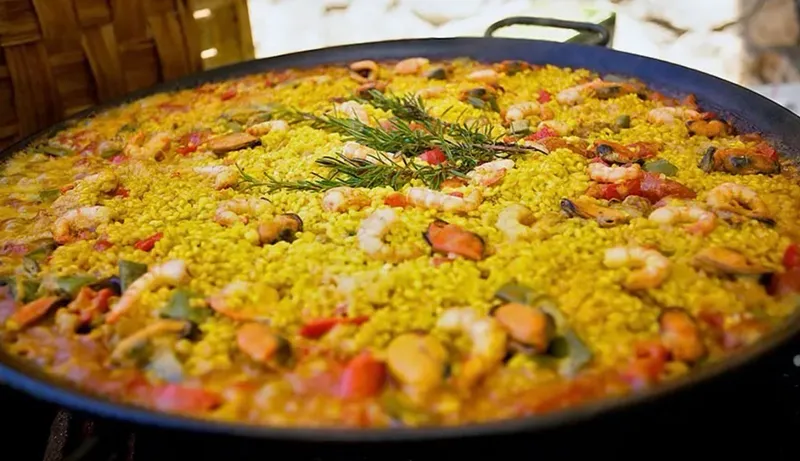 Almoço de Paella em Barceloneta