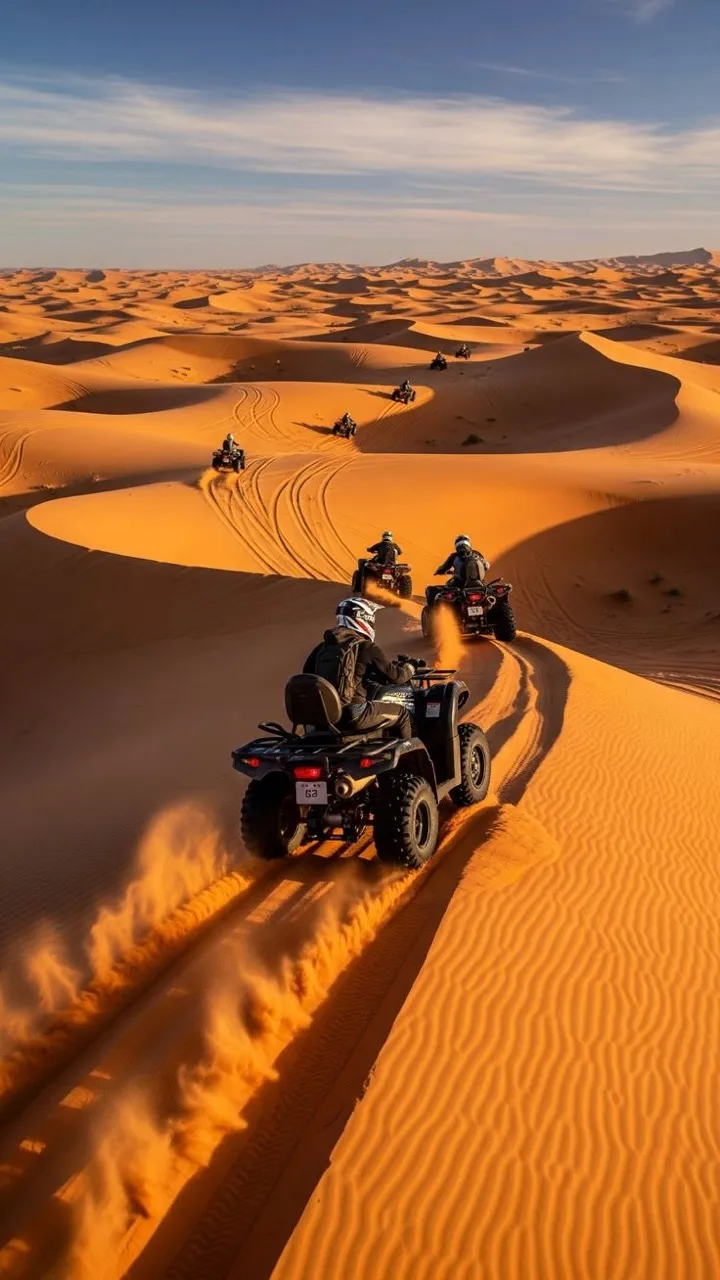 Passeio de quadriciclo no Deserto de Agafay