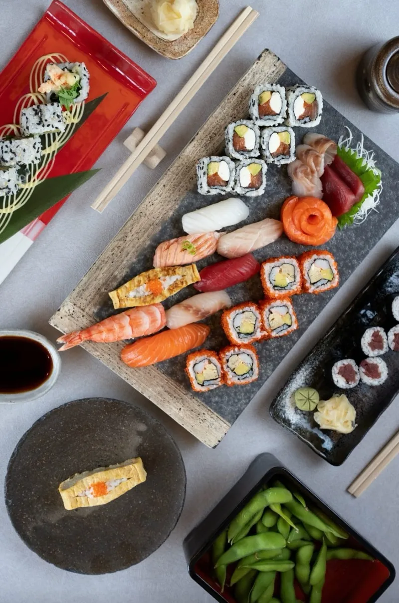 Tele de sushi no meio da semana