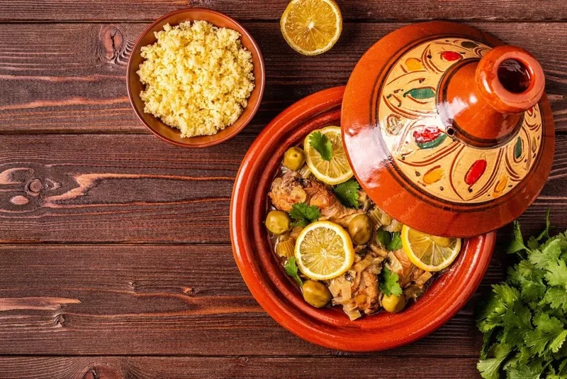 Almoço com Tagine em Marrakech